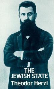 Cover of Der Judenstaat by Theodor Herzl