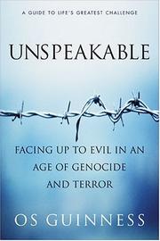 Cover of Unspeakable by Os Guinness