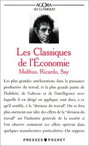 Cover of Les Classiques de l'économie by Stéphane Longuet