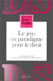 Cover of Le jeu by Supiot