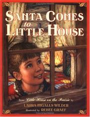Front cover of Santa Comes to Little House by Laura Ingalls Wilder