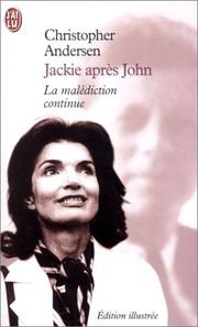 Cover of Jackie après John by Christopher Andersen