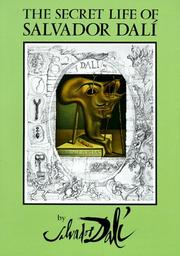 Front cover of Vie secrète de Salvador Dalí by Salvador Dalí