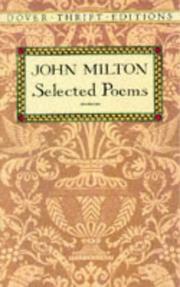 Cover of Selected Poems by John Milton