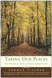 Front cover of Taking Our Places by Norman Fischer