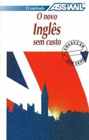 Front cover of O novo inglês sem custo by Anthony and De Luna J.L Bulger