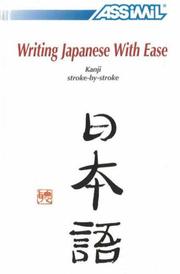 Cover of Writing Japanese With Ease by Catherine Garnier
