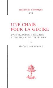 Front cover of Une chair pour la gloire by Jean Daniélou