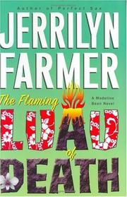 Front cover of The flaming luau of death by Jerrilyn Farmer