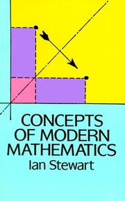 Front cover of Concepts of modern mathematics by Ian Stewart