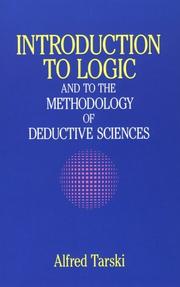 Front cover of O logice matematycznej i metodzie dedukcyjnej by Tarski, Alfred.