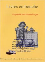 Cover of Livre en bouche by Sabine Coron