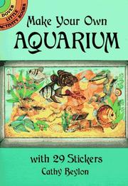 Front cover of Make Your Own Aquarium with 29 Stickers by Cathy Beylon