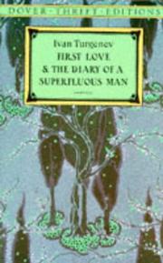 Front cover of Pervai͡a︡ li͡u︡bovʹ by Ivan Sergeevich Turgenev