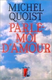Cover of Parle-moi d'amour by Michel Quoist