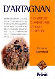 Cover of D'Artagnan by Baumont S