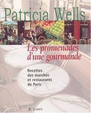 Front cover of Les promenades d'une gourmande by P Wells
