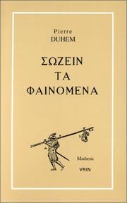 Cover of Essai sur la notion de théorie physique de Platon à Galilée by Pierre Maurice Marie Duhem