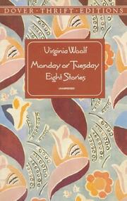 Cover of Monday or Tuesday by Virginia Woolf