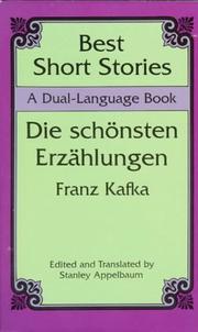 Cover of Best short stories = by Franz Kafka