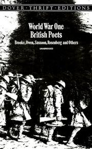 Cover of World War One by Candace Ward