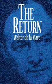 Cover of The return by Walter De la Mare