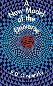 Front cover of A new model of the universe by Uspenskiĭ Petr Demʹi͡anovich