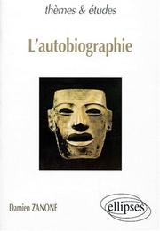 Cover of L'Autobiographie by Zanone