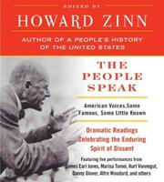 Front cover of The People Speak CD by Howard Zinn
