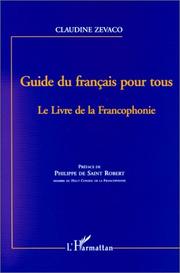 Front cover of Guide du français pour tous by Claudine Zecavo