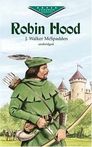 Cover of Robin Hood by J. Walker McSpadden