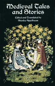 Front cover of Medieval Tales and Stories by Stanley Appelbaum