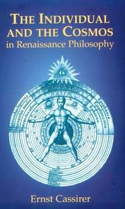 Cover of Individuum und Kosmos in der Philosophie der Renaissance by Ernst Cassirer