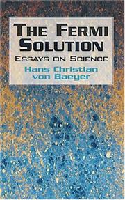 Cover of The Fermi Solution by Hans Christian von Baeyer