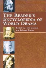 Front cover of The reader's encyclopedia of world drama by John Gassner