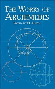 Front cover of The works of Archimedes by Archimedes