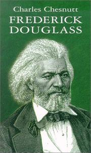 Front cover of Frederick Douglass by Charles Waddell Chesnutt