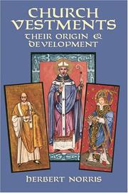 Front cover of Church vestments by Herbert Norris