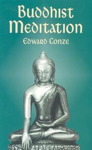 Cover of Buddhist Meditation by Edward Conze