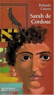 Cover of Sarah de Cordoue by Rolande Causse