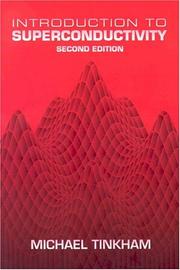 Cover of Introduction to superconductivity by Michael Tinkham