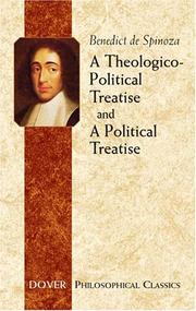 Front cover of Tractatus theologico-politicus by Benedictus de Spinoza
