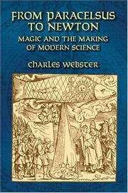Front cover of From Paracelsus to Newton by Charles Webster