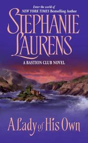 Front cover of A Lady of His Own by Stephanie Laurens