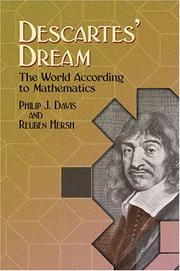 Front cover of Descartes' Dream by Philip J. Davis