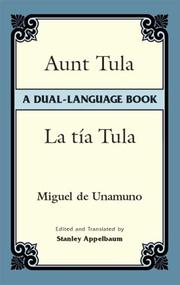 Cover of La tía Tula by Miguel de Unamuno