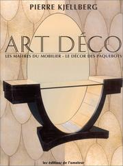 Cover of Art déco by Pierre Kjellberg
