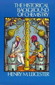 Cover of The historical background of chemistry by Henry Marshall Leicester