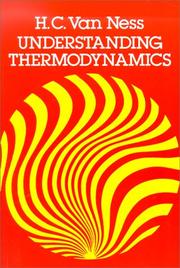 Cover of Understanding thermodynamics by H. C. Van Ness
