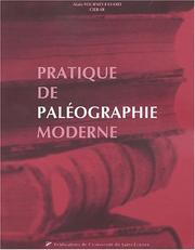 Front cover of Manuel de paleographie moderne by Fournet-Fayard